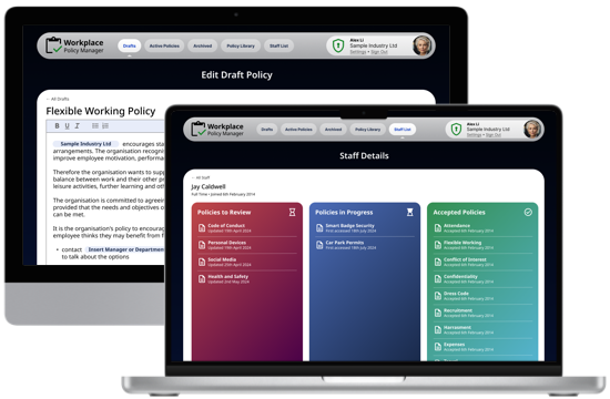 Workplace Policy Manager Screenshot